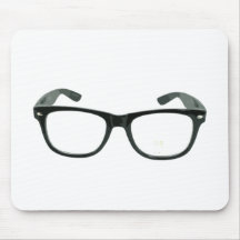 Nerdy Glasses Mousepad