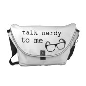 Nerdy Messenger Bag