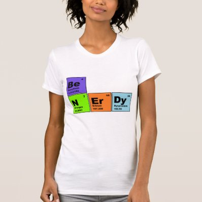 Nerdy Periodic Table T-shirt