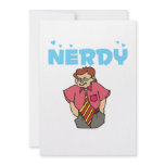Nerdy Person with Big Colorful Tie Invitation