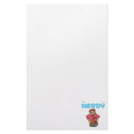 Nerdy Person with Big Colorful Tie Personalized Stationery