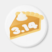 Nerdy Pi Fridge Magnet