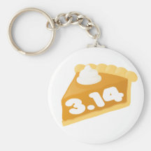 Nerdy Pi Key Chain