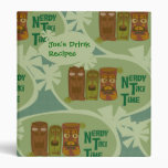 Nerdy Tiki Time Custom Binder