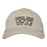 Nerf War: The Hat Embroidered Hat