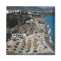 Nerja, Malaga, Spain Fridge Magnet