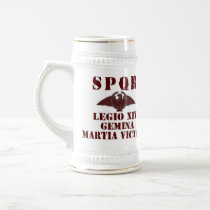 Nero's 14th 'Mars Victorious' Roman Legion Stein Coffee Mug
