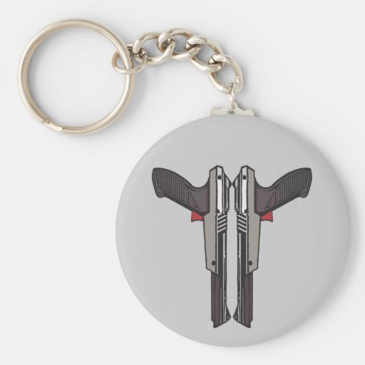 NES Laser Pistol Key Chain