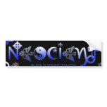 'NESCIENT' Religion > Social Slavery bumper stickers