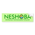 Neshoba UU bumper stickers