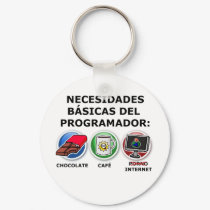 Nesidades básicas del programador keychains