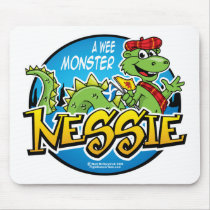 Nessie: A Wee Monster mousepads
