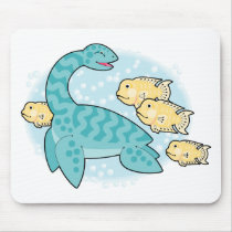 nessie and friends mousepads
