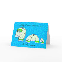 Nessie's Diguise - Halloween Card