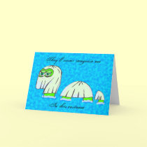 Nessie's Diguise - Halloween cards