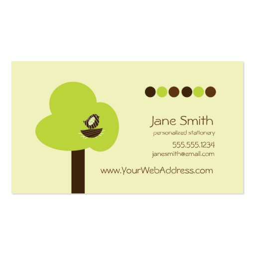 Nest Business Card (front side)