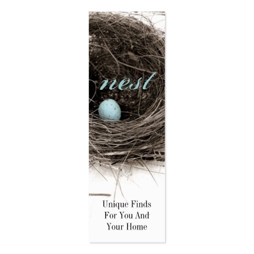 Nest Business Card Template (front side)