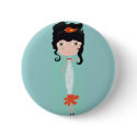 Nest hair red bird petite sad doll rupydetequila buttons