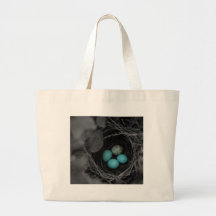 Nest parasitism canvas bag