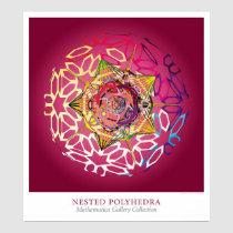 Nested Polyhedra posters
