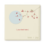 Nesting Bird + Family | *01 | Magnet