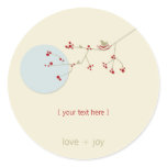 Nesting Bird + Family | *01 | Sticker stickers