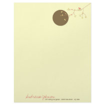 Nesting Bird + Family | *02 Custom Letterhead
