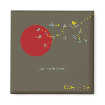 Nesting Bird + Family | *03 | Magnet