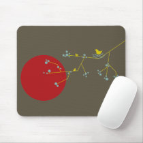 Nesting Bird + Family | *03 | Mousepad by fatfatin_box Nesting Bird + Family | *03 | Mousepad