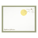 Nesting Bird Family *04 Baby Shower Thank You Card Custom Invite