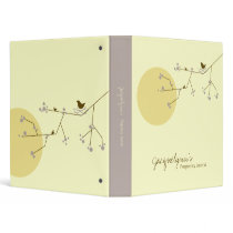 Nesting Bird + Family *04 Pregnancy Journal Binder by fatfatin_box Nesting Bird + Family *04 Pregnancy Journal Binder