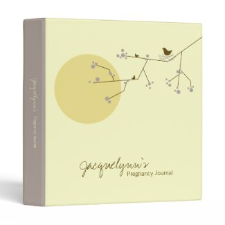 Nesting Bird + Family *04 Pregnancy Journal Binder