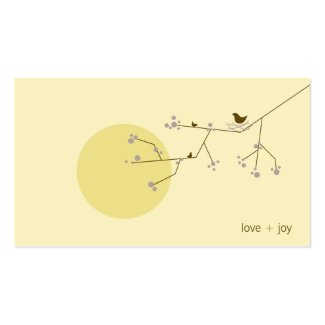 Nesting Bird + Family | *04 | Profile Card | profilecard