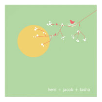 Nesting Bird + Family | *05 | Print by fatfatin_box Nesting Bird + Family | *05 | Print