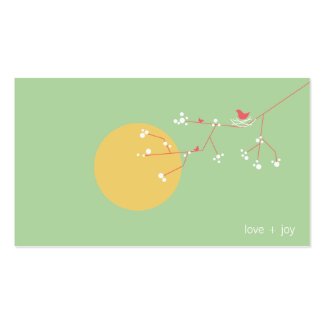 Nesting Bird + Family | *05 | Profile Card | profilecard