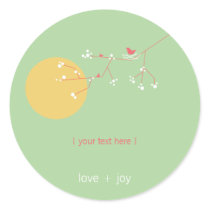 Nesting Bird + Family | *05 | Sticker