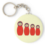 Nesting Peg Dolls Keychain