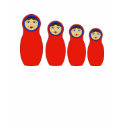 Nesting Peg Dolls t-shirts by shopstew Nesting Peg Dolls t-shirts
