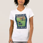 Nestle's Swiss Milk W's white Tee Shirt