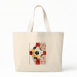 Net and ball England Soccer gifts Tote Bags