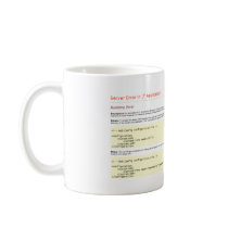.NET Server Error mugs by npverni .NET Server Error mugs