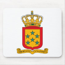 Netherland Antilles Coat of Arms Mousepad