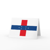 Netherland Antilles Flag Greeting Card