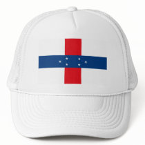 Netherland Antilles Flag Hat by FlagTshirts Netherland Antilles Flag Hat