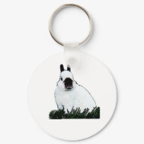 Netherland Dwarf Keychain