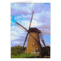 Netherland windmill cards by ZazzleDayz Netherland windmill cards