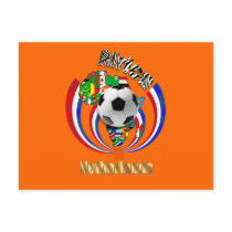 Netherlands Africa Oranje Soccer Ball Gifts postcards