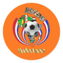 Netherlands Africa Oranje Soccer Ball Gifts stickers