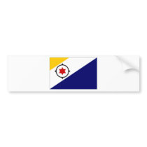 Netherlands Antilles Bonaire Flag Bumper Sticker