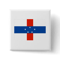 Netherlands Antilles Pinback Button